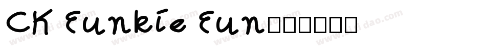 CK Funkie Fun字体转换